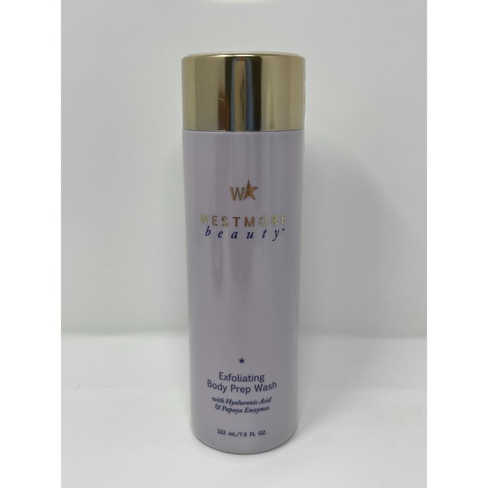 Westmore Beauty Exfoliating Body Prep Wash Hyaluronic Acid Papaya 7.5oz SEALED